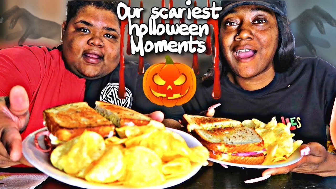 VLOGTOBER, ДЕНЬ 5 | СЭНДВИЧ С КУКУРУЗНОЙ ГОВЯДИНОЙ И МУКБАНГОМ | НАШИ САМЫЕ СТРАШНЫЕ МОМЕНТЫ НА Х...