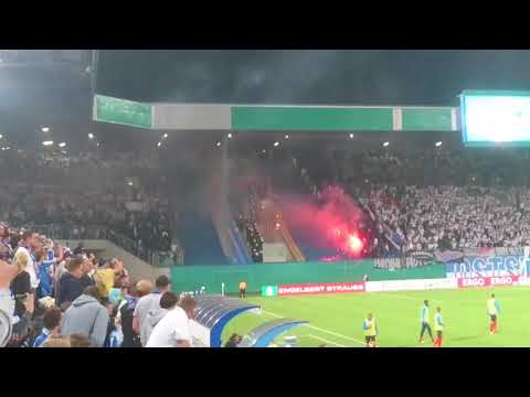 Ausschreitungen Hansa Rostock - Hertha BSC [14.08.2017]