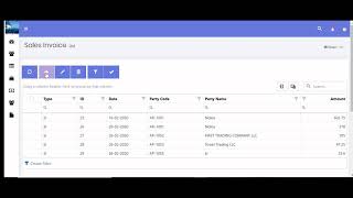 Creating Sales Person Master and Sales Invoice in StackFX ERP
