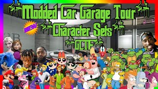 GTA5 Online: **RARE Modded Vehicles**  Character Themed Modded Car Garage Tour for GCTF Bennys/F1s