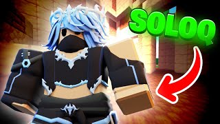 I SOLO Queued As ELEKTRA In RANKED ( Roblox Bedwars )
