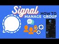 Everything you need to know about Signal app group