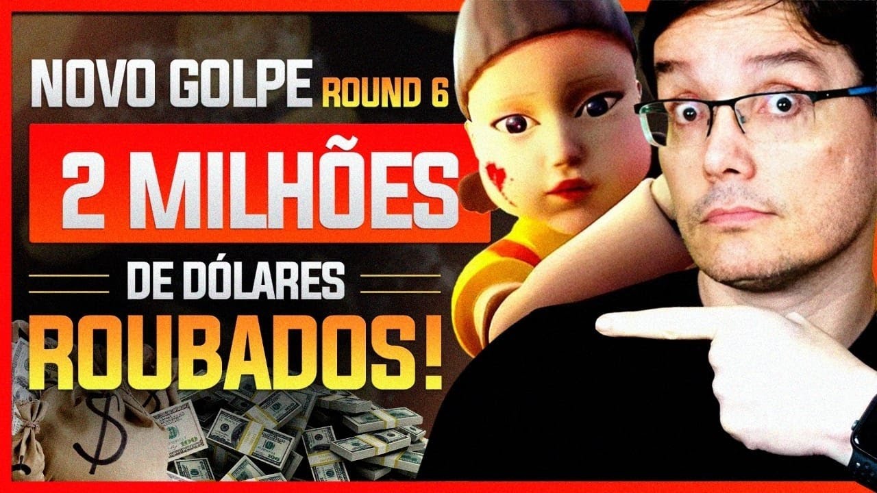 BATATINHA FRITA 1,2,3...O GOLPE DA CRIPTOMOEDA BASEADA EM ROUND 6