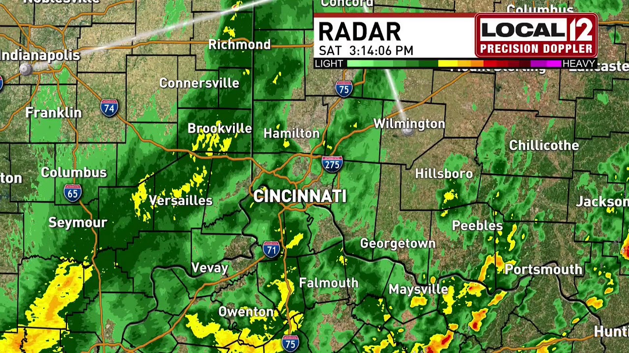 LIVE Cincinnati Weather Radar - Saturday