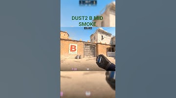 DUST2 B MID SMOKE #csgo #cs2 #valve #steam #counterstrike #counterstrikeglobaloffensive #gaming #csk