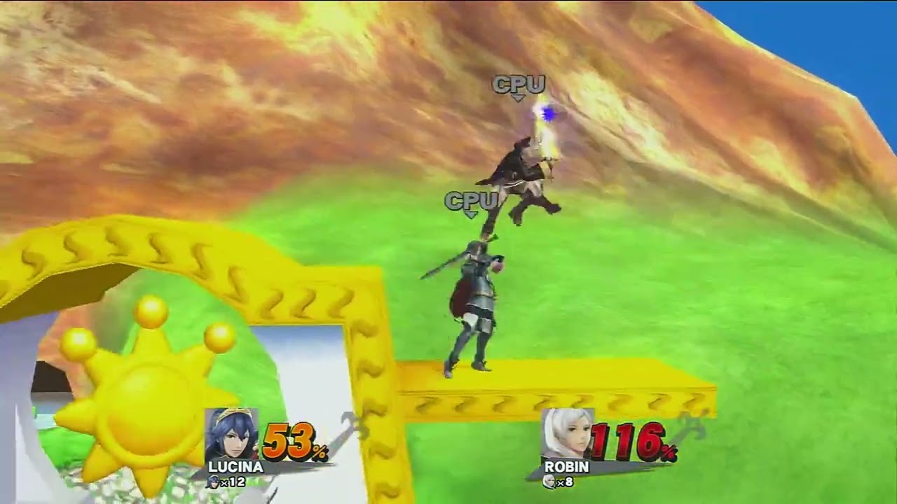 Lucina vs Alt 2 Robin (Wii U)