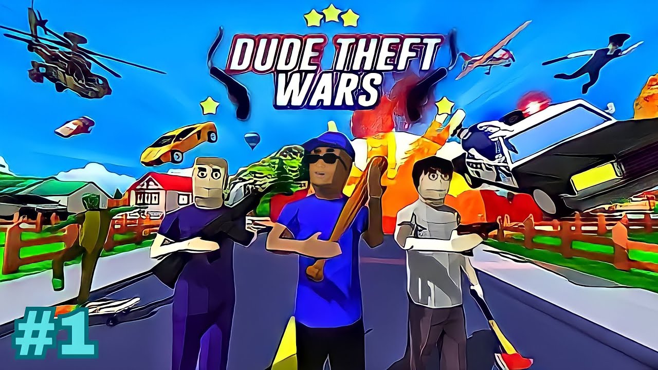 We Explored The Whole City Dude Theft Wars Gameplay #1 - YouTube.