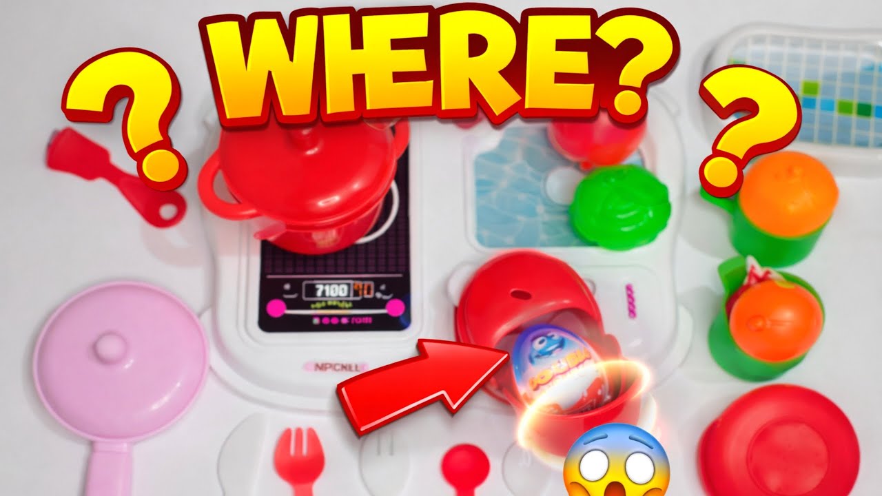 Where Is the Surprise Egg? 😱 | Kids Mystery Toy Kitchen Fun
