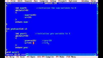 C++ program to Print PRODUCT of digits of an integer