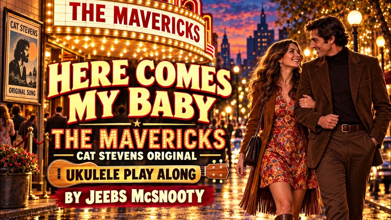 HERE COMES MY BABY Cat Stevens The Mavericks ukulele play along by Jeebs McSnooty auf YouTube ansehen HERE COMES MY BABY Cat Stevens The Mavericks ukulele play along by Jeebs McSnooty auf YouTube ansehen