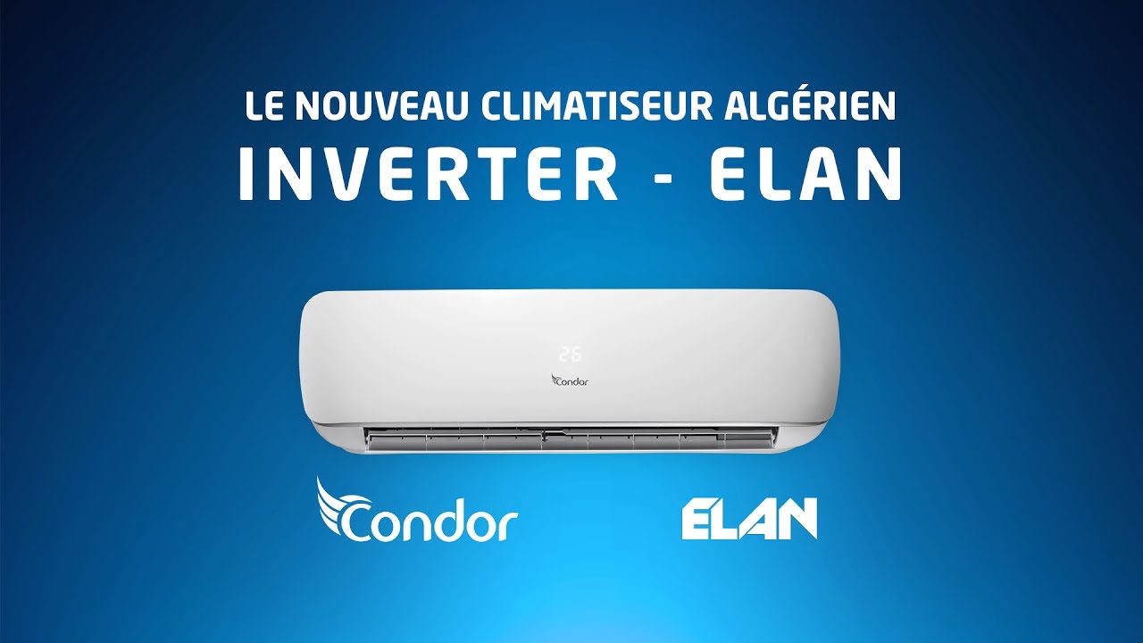 Condor | Nouveau climatiseur Inverter - ELAN - YouTube