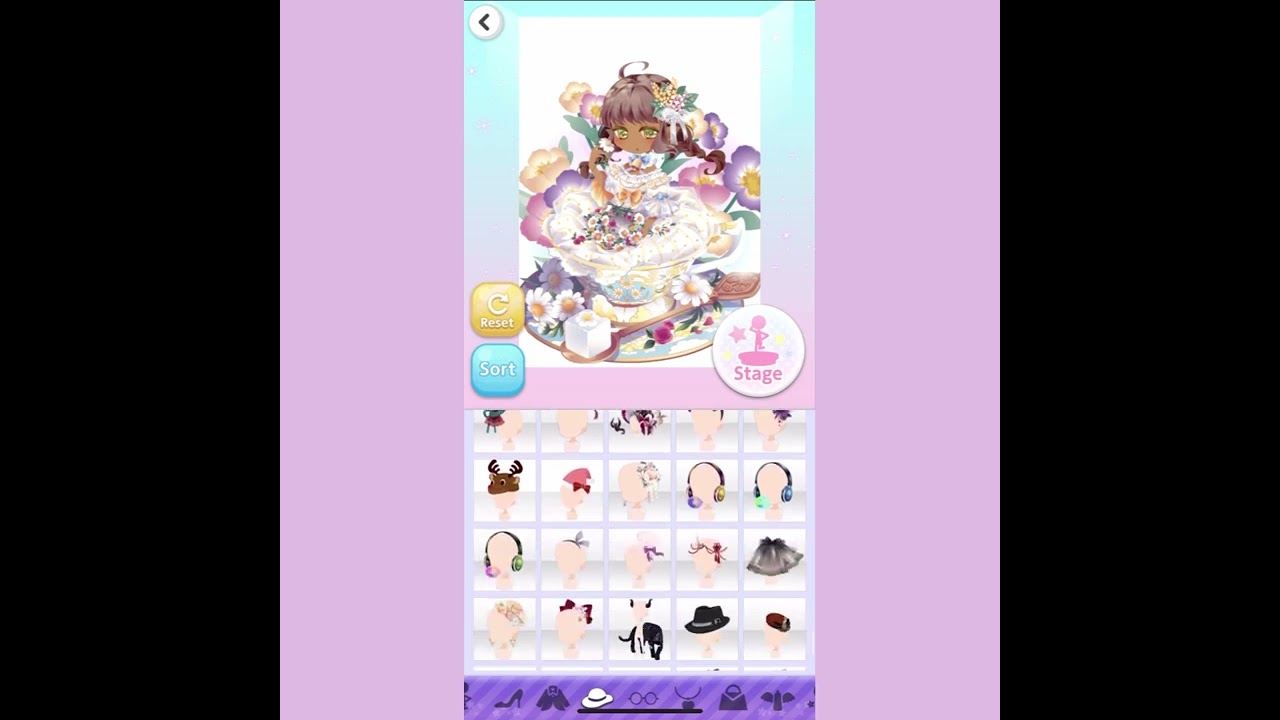 🎀DRESS UP GAME🎀 Theme: Little fairy tea party🍄🧚🏼‍♀️  CocoPPaPlay