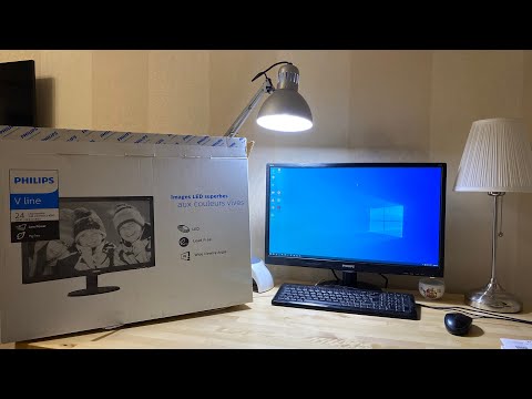 PHILIPS 243V5QSBA -САМЫЙ БЮДЖЕТНЫЙ 24 ДЮЙМА в КРИЗИС