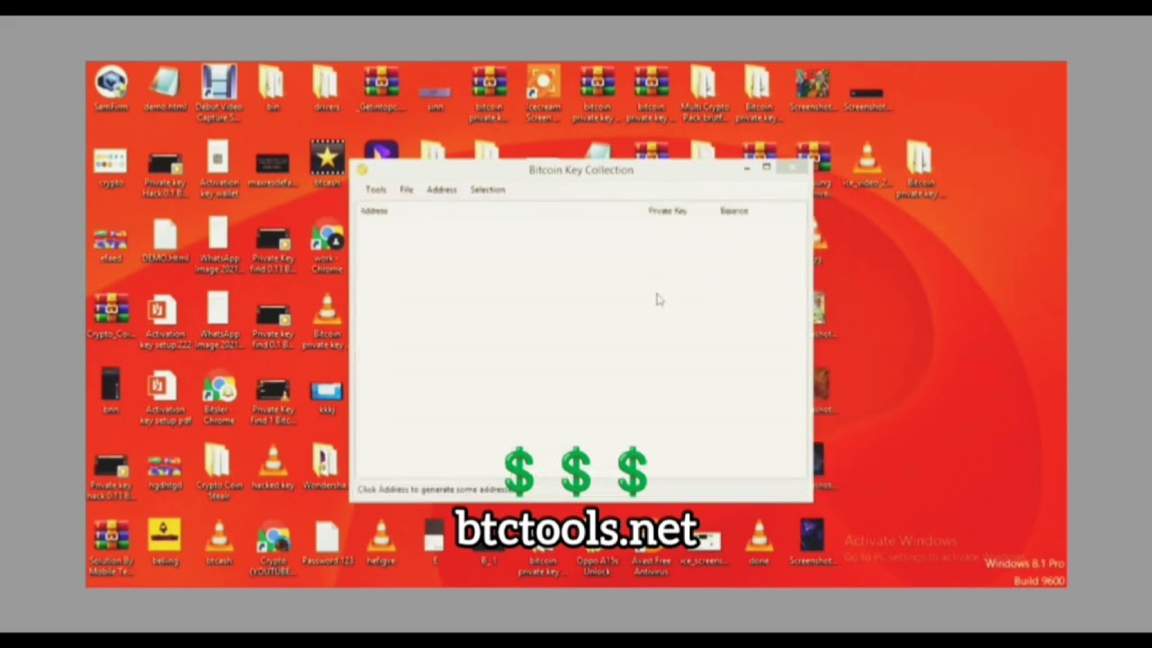 Bitcoin private key generator
