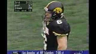 Iowa vs. Purdue 1997 Highlights