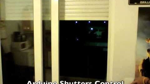 Arduino Shutters Control - Finished Project