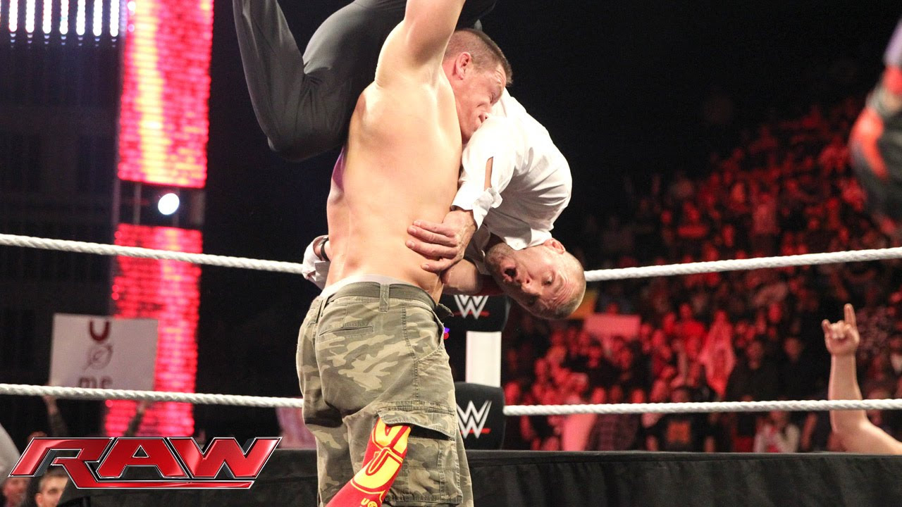 Team Cena vs Team Authority Survivor Series contract signing Raw November 17 2014
