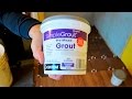 How to Apply Grout - Pre-Mixed SimpleGrout Basic Masonry Tutorial