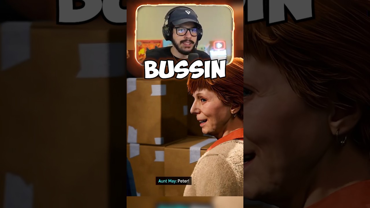 That time Typical Gamer first met Aunt May in Spider-Man