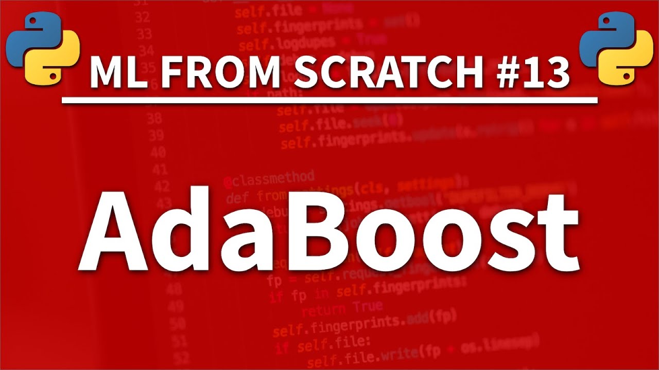 Machine Learning From Scratch  - AdaBoost in Python