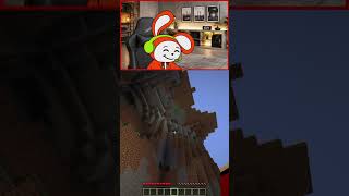 Best prank from JJ to Mikey 🤣 - Maizen Minecraft Animation #shorts