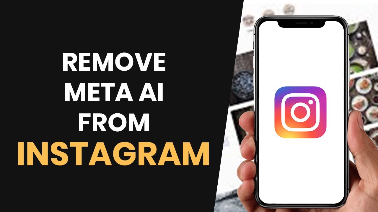 How To EASILY Remove Meta Al From Instagram (FULL GUIDE) - YouTube