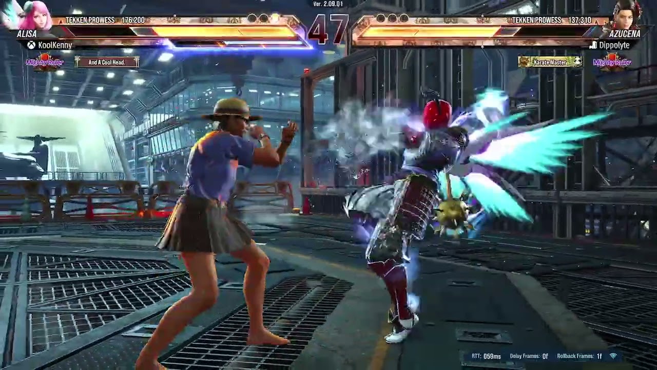 KOOLKenny148st TEKKEN 8 - My Alisa Bosconovitch VS Azucena Castillo Cross Platform Gameplay.