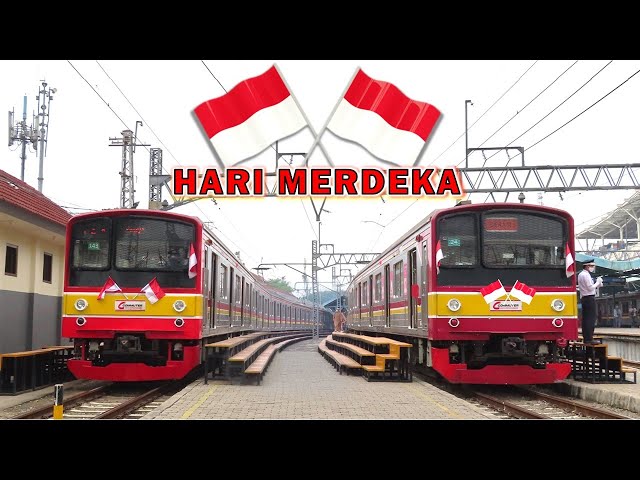 Kompilasi Kereta Api KRL ~ HARI MERDEKA 17 AGUSTUS 1945 🇮🇩 class=