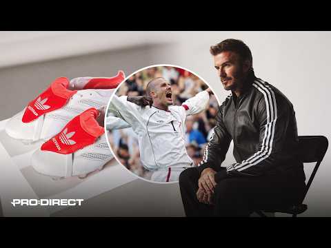 David Beckham's new signature adidas Predator boots are UNREAL 🔥🏴󠁧󠁢󠁥󠁮󠁧󠁿