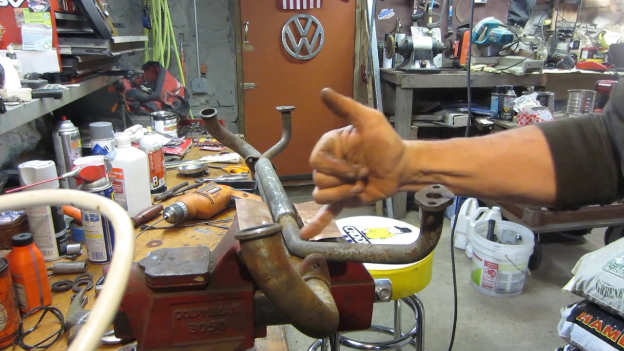 How I clean my VW heat riser YouTube