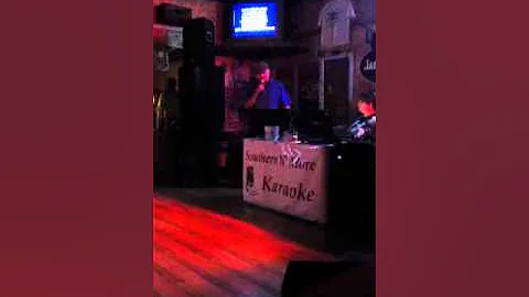 Steven Scott Sr. Singing when did you stop loving me by George Straight karaoke style