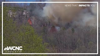 Response continues to fires in Western North Carolina