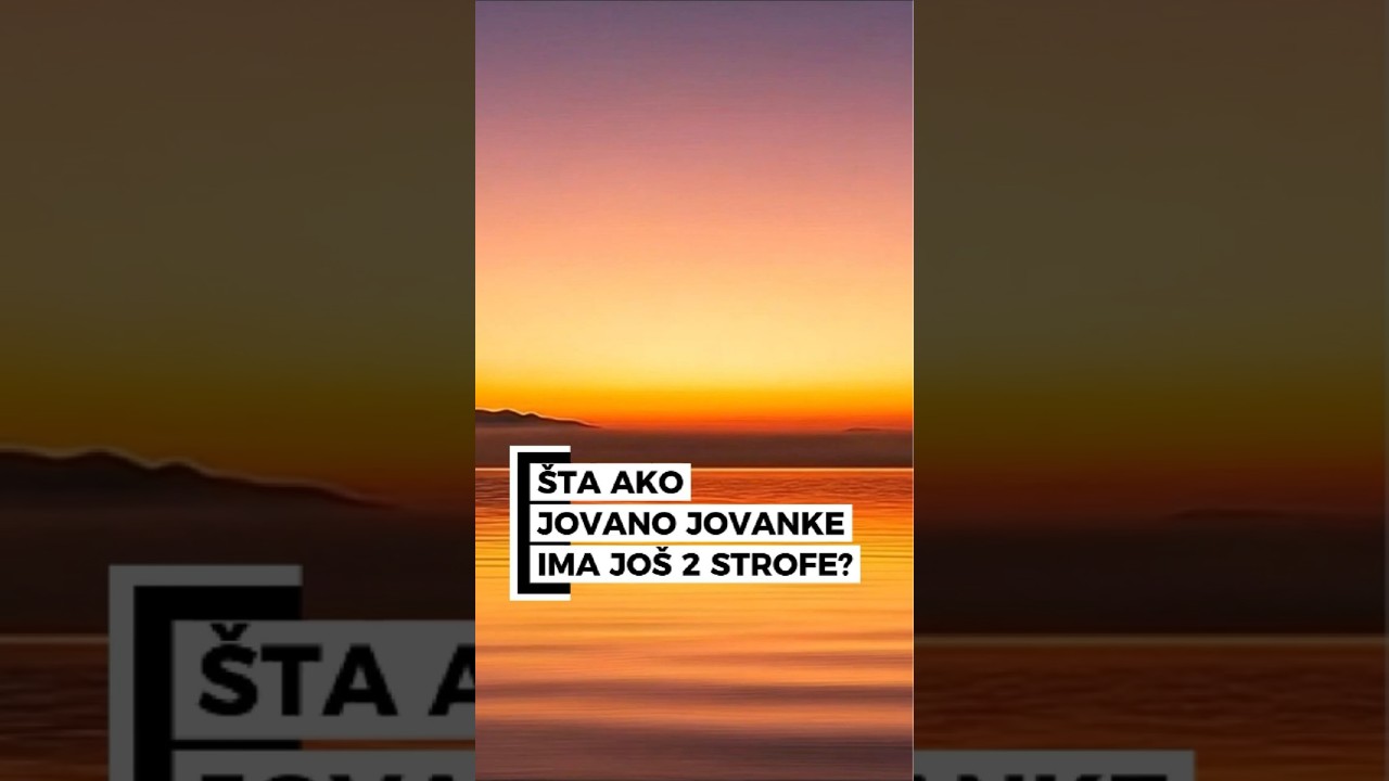 Luma Nomad - Jovano Jovanke (pop obrada + 2 strofe)