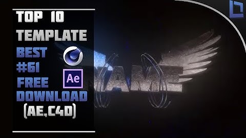 [BEST] Top 10 Intro Template #61 (C4D,AE) + Free Download