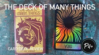 My New Deck of Many Things - A Product Review