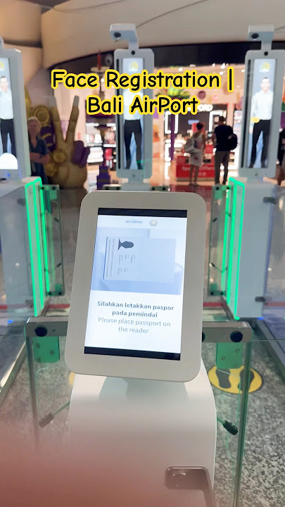 Similar to Digi Yatra in India, Denpasar Bali has face registration