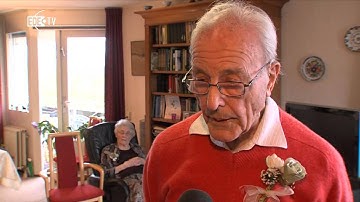 Echtpaar Pape van Burkom 70 jaar getrouwd
