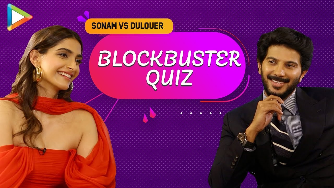 SENSATIONAL: Dulquer & Sonam Take EPIC Quiz On Films Based On Books | The Zoya Factor