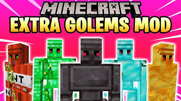 MOD EXTRA GOLEMS/PARA MINECRAFT 1.12.2