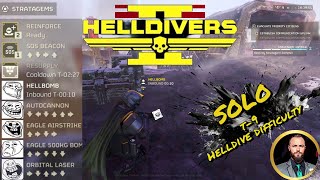 Helldivers 2 - SOLO T9 Helldiver Difficulty - The Game Has NEVER Trolled This Hard