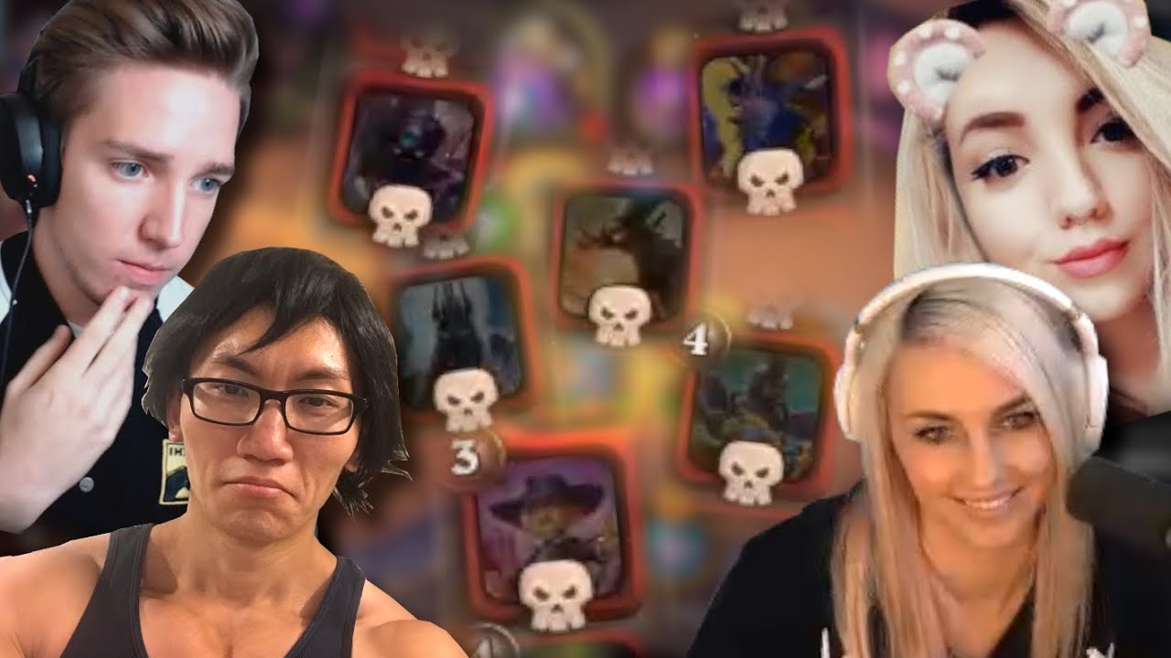 THIS INSANE LOBBY STANDS NO CHANCE! (ft. Orange_hs, Merps & Sunglitters) - Hearthstone Battlegrounds