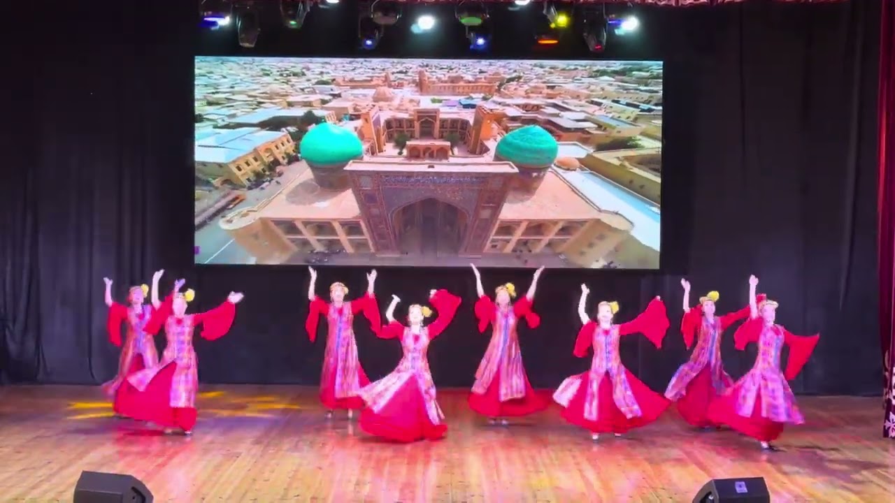 Узбекский танец. Шаттык. Старшая группа под руководством Латыпова Э.В.