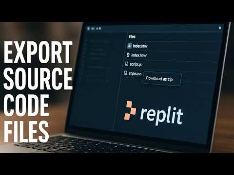 How To Export Source Code Files From Replit AI (EASY 2025)