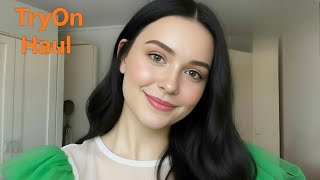 4K Try-On Haul See Everything Transparent Dress, Lingerie & Bikini Try-On Haul With Me 2025