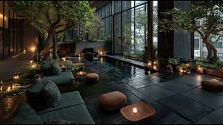 10 Hours Luxury Indoor Garden Spa ASMR Deep Sleep Study Work Code Meditation Ambience