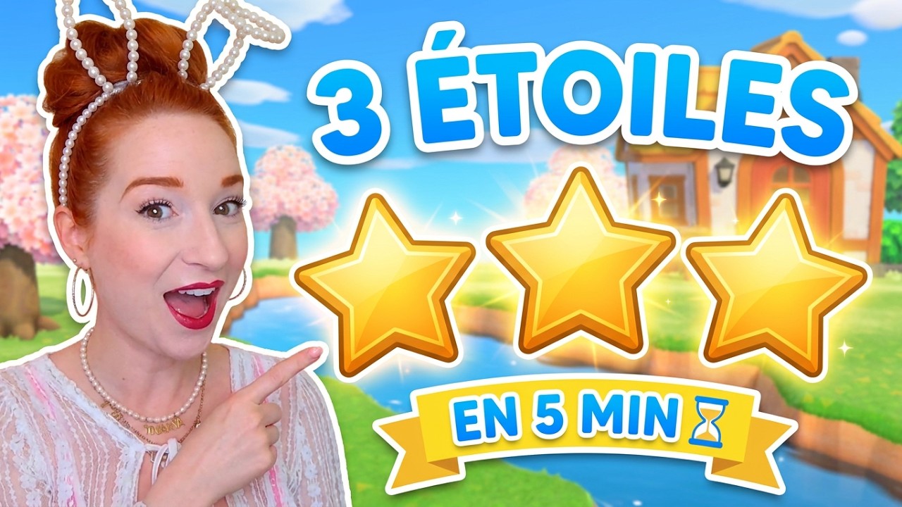 Comment Avoir 3 étoiles Animal Crossing