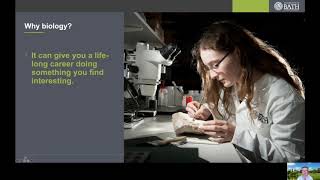 An introduction to biology at Bath 2020