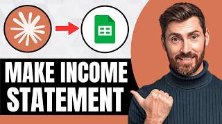 How to Make an Income Statement in Google Sheets with Claude AI [NEW 2026 Guide]