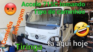 Mercedes Accelo 715 Ep 05 ...Começamos dar um trato na cabine... Com a ajuda do TIRINGA .... KKKKK