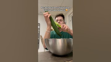 Diesen Gurkensack MÜSST ihr probieren!🥒😍 itsofficialmarco
